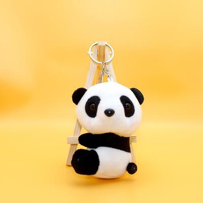 China PP Cotton Filled White and Black Panda Bear Stuffed Animal for Kids' Room Decor for sale