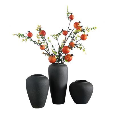 China Ceramic Vase Irregular Shape for Chinese Style Flower Arrangement and Tabletop Garden for sale