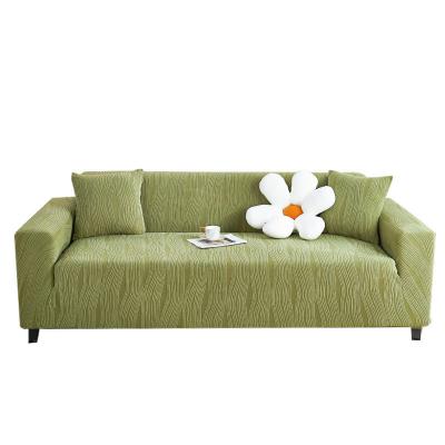 China Upgrade Your Outdoor Sectional Sofas with Modern Plant Design Spandex Fabric Cover for sale