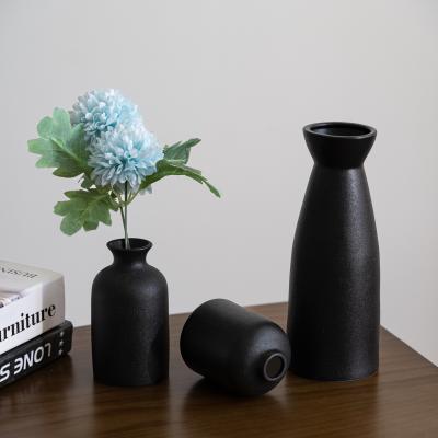 China Modern Stylish Handmade Wooden Vase Decor Glass Solid Flower Pot Hydroponic Container for sale