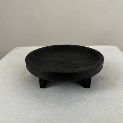 China Wood Display Stool for Baking Dishes Kitchenware Showcase Eco-Friendly Customizable for sale