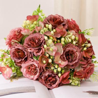 China Artificial Flower Bouquet Beautiful Colorful Style for Flower Ball and Bridal Bouquets for sale