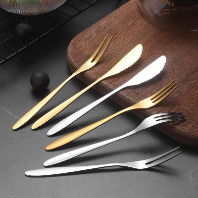 China High Mirror Polish 304 Stainless Steel Cutlery Set for Home Elegance and Durability for sale