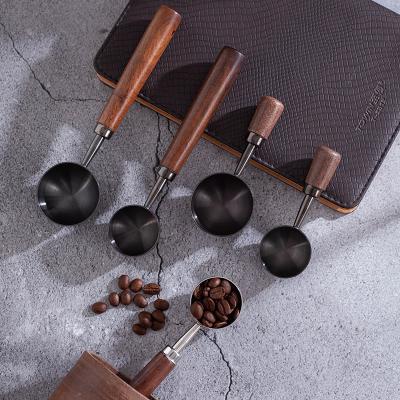 China Stainless Steel Measuring Spoons with Customized Size Eco-Friendly Coffee Accessories for sale