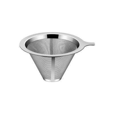 China Classic Design Stainless Steel Coffee Drip Filter for Restaurant and Home Brewing for sale