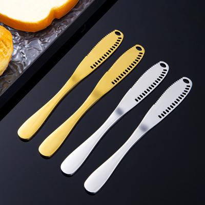 China PVD Colorful Silver Gold Roase Gold Black Metal Cheese Spreader for Home Kitchen Tools for sale