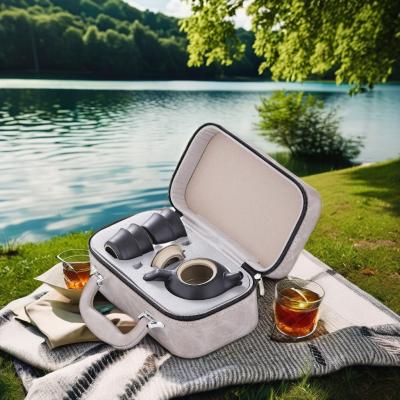 China Upgrade Your Tea Time with Our Customizable Ceramic Tea Set Sustainable and Portable for sale