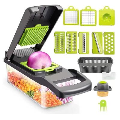 China 15 in 1 Multi-Functional Kitchen Tool Hand Vegetable Slicer for Onions Garlic and More for sale