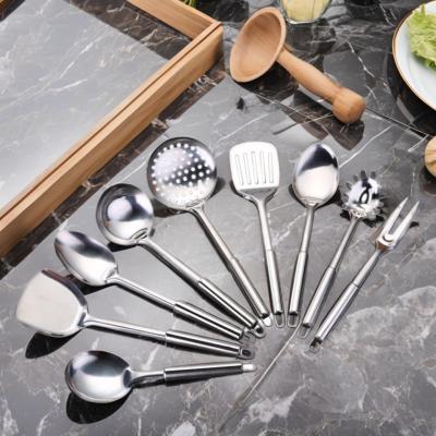 China Restaurant Hotel Stainless Cutlery Set Durable Kitchen Tools with Knife Fork Spoon for sale