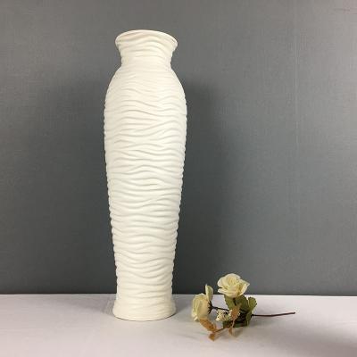 China Popular Home Living Room Ornament Nordic Ceramic Decor Flower Vases with Art Design for sale