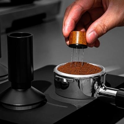 China Holz-Konstante Druck Kaffee-Tamper Rührgeräte Nadel-Distributeur Espresso WDT Werkzeuge zu verkaufen