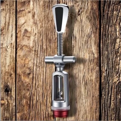 China Stainless Steel and Zinc Alloy Wine Opener Multifunction Corkscrew for Laser Option for sale