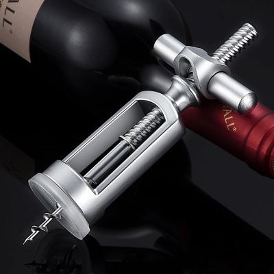 Cina Accessoio per barre in lega di zinco Aprivitore di vino in acciaio inossidabile con laser per regali personalizzati in vendita