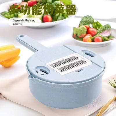 China Hand Vegetable Slicer Smart Multifunctional Fruit Cutter Kitchen Tools Bowl Shape Good for sale