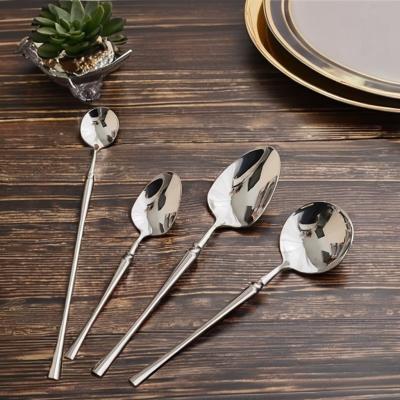 China Back to School 24pcs Luxury Gold Stainless Steel Flatware Set for Contemporary Design for sale