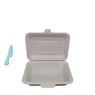 China Food Grade Convenient Rectangle Plastic Lunch Boxes with Lids Microwave Safe Stackable Trays for sale