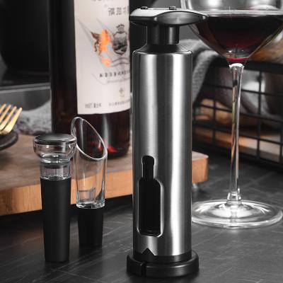 China Auto Pourer Metal Wine Opener Rechargeable Battery Operated Corkscrew Christmas Gifts Must-Have for sale