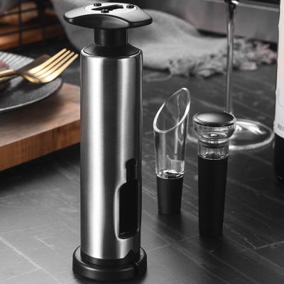 China Abridor de botellas.abre botella de vino con color personalizado Smart Auto Pourer Abridor de botellas de metal en venta