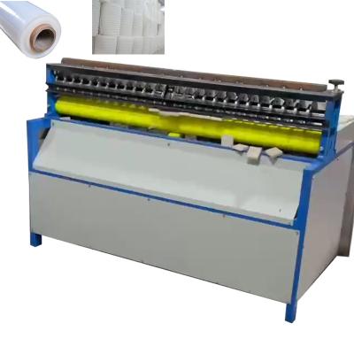 China Top Level High Speed ​​BOPP, POF, PVC Film Water Bottle Label Film Slitting Rewinding Machine for sale