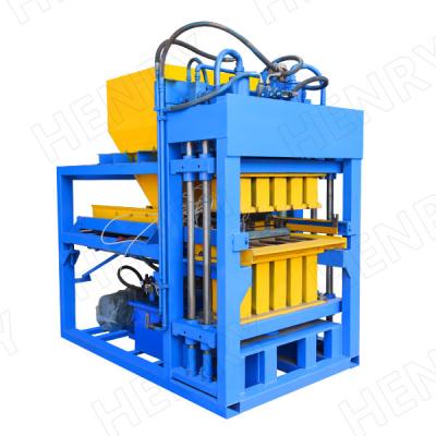 China Hotels Hr 4-10 Fast Speed Hydraulic Soil Interlock Brick Making Machine for sale