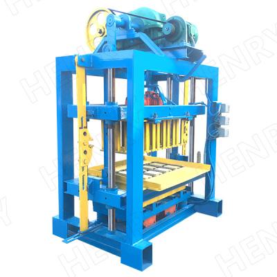 China Hotels Qtj4-40 Semi Automatic Rectangular Paver Molding Machine in Nigeria/Lagos/Apapa/Abuja for sale