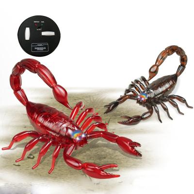 China Plastic Electric Rc Walking Brown Animal Toy Scorpion Infrared Remote Control Kids Funny Toys for sale