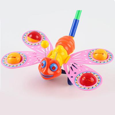 China Cartoon Hand Push Butterfly Toy For Kid 325 for sale