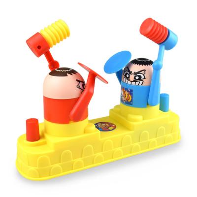 China 1-5 PK Plastic Toys Interesting Hammer Game Toy Defense Game Attack Fighting Fighting Game for sale