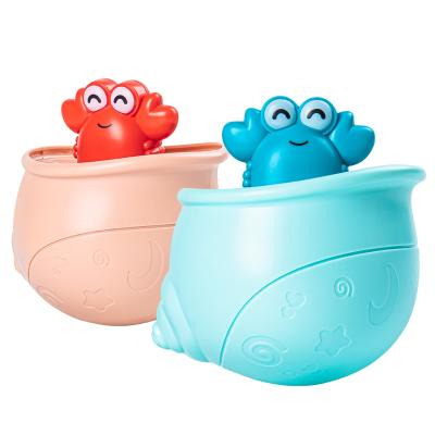 China Water Tool Bath Spray Toys Sprinkle Hermit Crab Bathtub Shower Pool Bathroom Toy Summer Slander Toys for sale