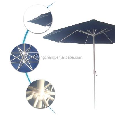 China Outdoor Market Furniture 6.5ft Panama Garden Parasol Chinese Square Umbrella for sale