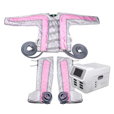 China Infrared Heating Sauna Blanket 3 Zone Fat Weight Loss Pressotherapy Machine Loss Slimming Machine for sale