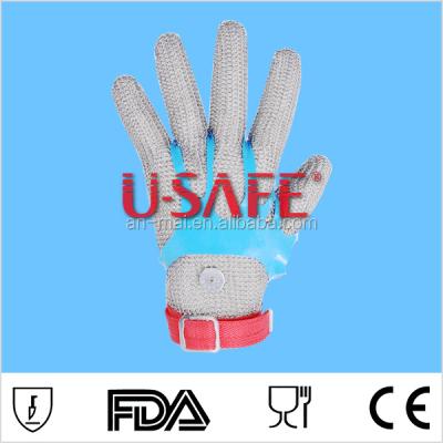 China Cut Heavy Duty Free Size TPU L Plastic Chainmail Glove Tensioners for sale