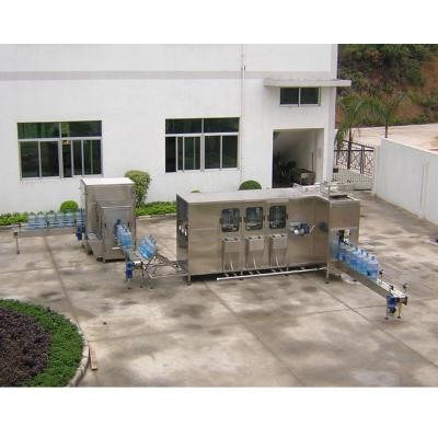 China 18.9L/19L/20L/3 Gallon 5 Gallon Barrel Jar Bottle Beverage Drinking Pure Mineral Water Bottling Machine Filling Production Line for sale