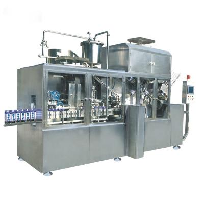 China Juice Milk Yogurt Tea Drink Top Vinegar Case Box Food Notch Carton Filling Capping Sealing Machine for sale