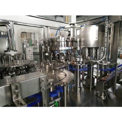 China Beverage PET Bottle CSD / Glass Carbonated Beverage / Soda Beverage Filling / Bottling Machine Plant for sale