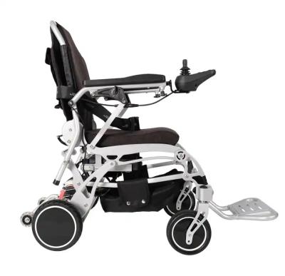 China Light Weight / folding portable D20 portable carbon fiber wheelchair with 180w motor high quality for sale