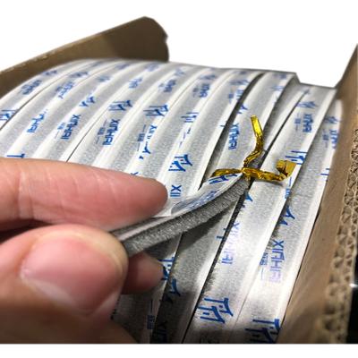 China 700 Meters Eco-friendly/Waterproof/High Quality 7*6mm Adhesive Dustproof Sliding Door Window Sealer Brush Fit Tape for sale