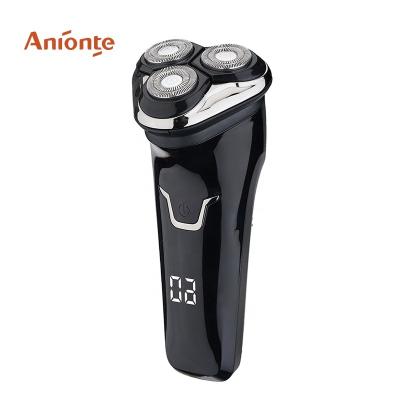 China Waterproof Individually Floating Three Heads Mens Triple Blade Rotary Shaver for sale