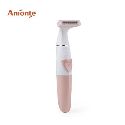 China Lady waterproof battery operated razor, lipstick razor for sale