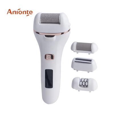 China Household 3 in 1 lady razor set good quality new design with remover and lady razor callus epilator for sale