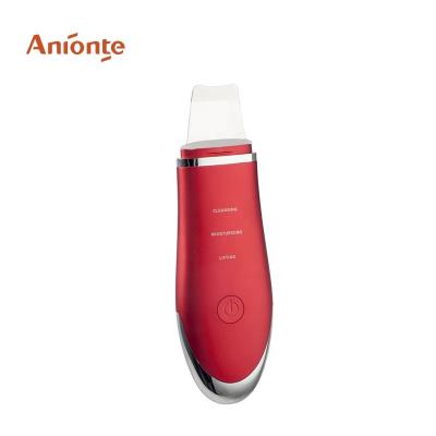 China Professional Skin Scrubber Beauty Machine Deep Clean Ultrasonic Skin Scrubber Ultrasonic Peeling Device for sale