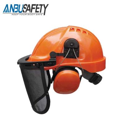 China Industry Safety Anti-Splash Welding Mask With Safety Helmet Face Shield for sale