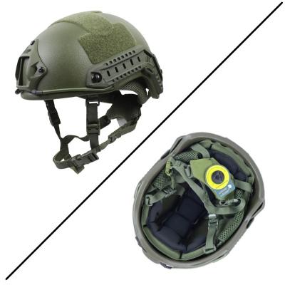 China Wendy Security Helmet Outdoor Combat UHMPE Protective Fast Tactical Helmet IIIA.44 PE for sale