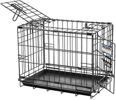 China Breathable New Classic Breeding Cage Pets Enhanced Single & Double Door Dog Pet Cage for sale