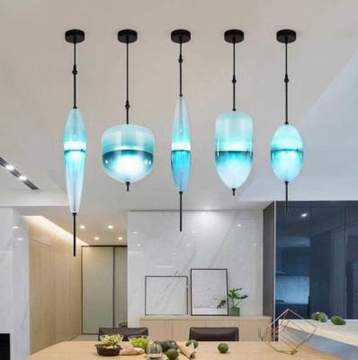 China Modern Hot Sales Led Chandeliers Living Room Bar Ceiling Light Modern Crystal Stainless Glass Pendant Light for sale