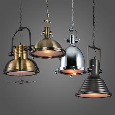 China Creative Environmental Protection Personality Retro Style Chandelier Lamp Energy Saving Industrial Cafe Bar Led Pendant Lighting For Dining Room for sale