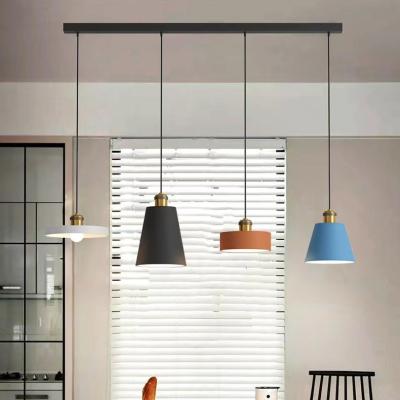 China Minimalist Industrial Bedside Designer Lamp Aluminum Style Bar Restaurant Pendant Chandelier Bedroom Modern Nordic Three Head for sale