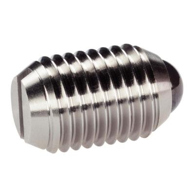 China 2021 Stainless Steel On Sale Manufacturers Slot Spring Plunger Pin Plungers Metal Loaded Spring Plungers for sale