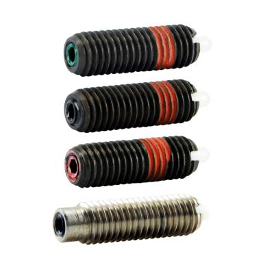 China Stock Factory Supply Stainless Steel Screw Set Spring Stainless Steel Ball Spring Plunger for sale