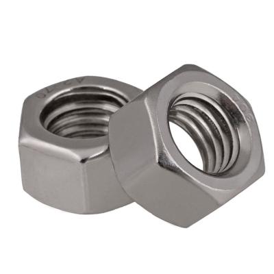 China Heavy Industry Left Hand Thread Hex Nut 304 Stainless Steel Reverse Thread Hex Nuts Hex Nuts Metric Left Tooth Nuts M8 M10 for sale